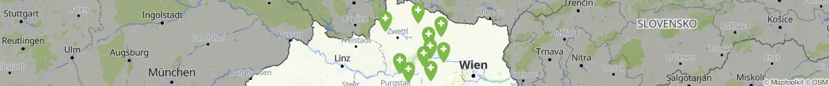 Map view for Pharmacies emergency services nearby Rastenfeld (Krems (Land), Niederösterreich)